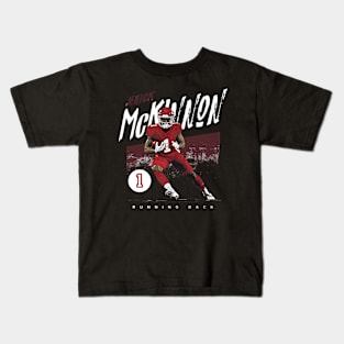 Jerick Mckinnon Kansas City Grunge Kids T-Shirt